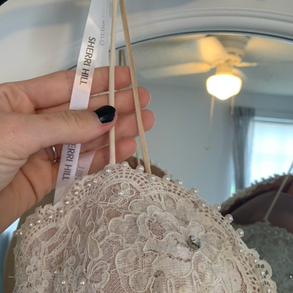 Sherri Hill 11260 White Pageant/Prom/Wedding Dress - Picture 15 of 16